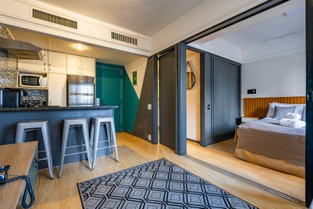 Apartamento à venda com 33m², 1 quarto e 1 vagaSala/Cozinha