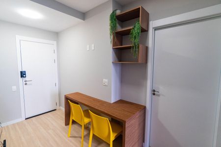 Cozinha de kitnet/studio para alugar com 1 quarto, 35m² em Vila Clementino, São Paulo