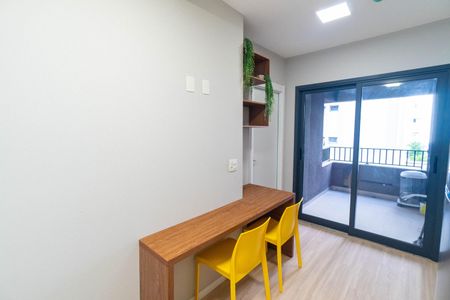 Cozinha de kitnet/studio para alugar com 1 quarto, 35m² em Vila Clementino, São Paulo