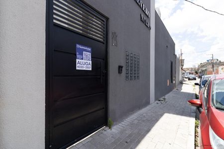 Apartamento para alugar com 27m², 1 quarto e sem vaga Apartamento para alugar com 27m², 1 quarto e sem vagaFachada e Plaquinha