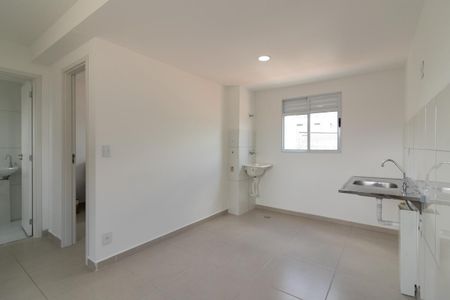 Apartamento para alugar com 27m², 1 quarto e sem vaga Apartamento para alugar com 27m², 1 quarto e sem vagaCozinha e Área de Serviço