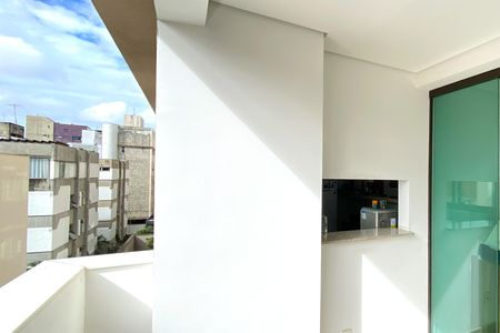 Varanda da Sala de apartamento à venda com 3 quartos, 107m² em Funcionários, Belo Horizonte