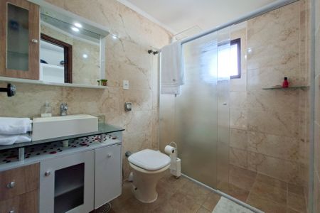 Apartamento para alugar com 154m², 4 quartos e 2 vagasBanheiro da Suíte 3