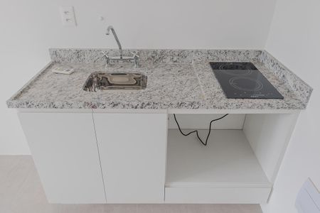 Studio para alugar com 25m², 1 quarto e sem vagaCozinha