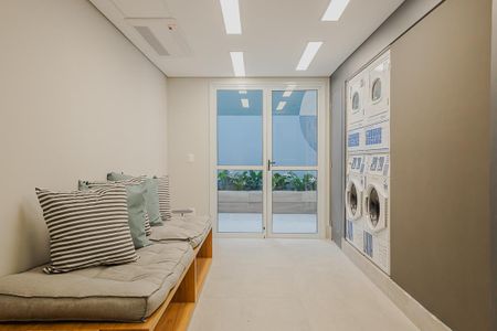 Studio para alugar com 25m², 1 quarto e sem vagaLavanderia