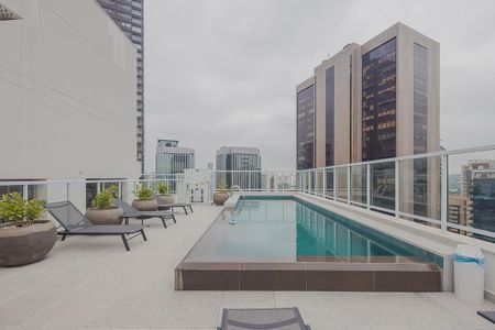 Studio para alugar com 25m², 1 quarto e sem vagaPiscina