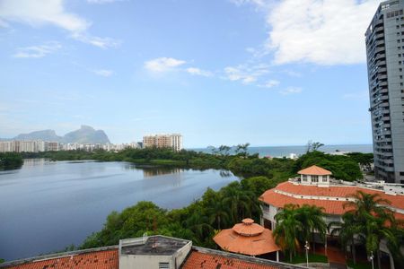 Vista da Varanda de apartamento para alugar com 1 quarto, 67m² em Barra da Tijuca, Rio de Janeiro