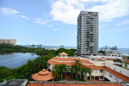 Vista da Varanda de apartamento para alugar com 1 quarto, 67m² em Barra da Tijuca, Rio de Janeiro