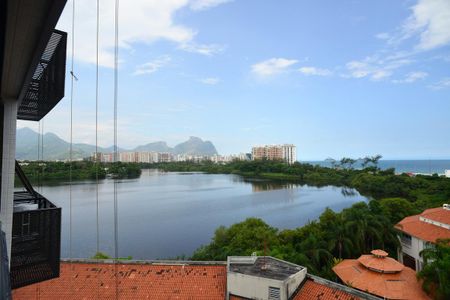 Vista da Varanda de apartamento para alugar com 1 quarto, 67m² em Barra da Tijuca, Rio de Janeiro