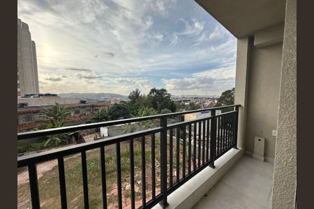 Varanda da Sala de apartamento para alugar com 2 quartos, 59m² em Outeiro de São Fernando, Barueri