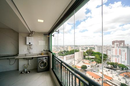 Varanda de apartamento à venda com 2 quartos, 55m² em Chácara Seis de Outubro, São Paulo