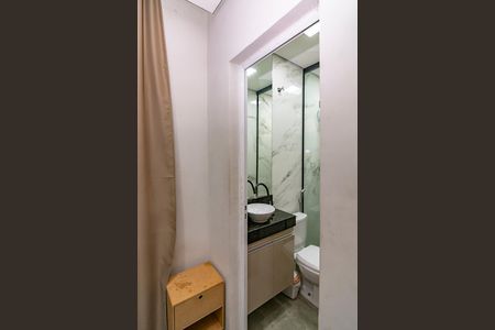 Studio para alugar com 20m², 1 quarto e sem vaga Studio para alugar com 20m², 1 quarto e sem vagaBanheiro