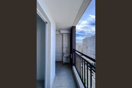 Varanda da Sala de apartamento à venda com 2 quartos, 41m² em Mooca, São Paulo