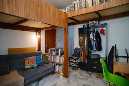 Studio para alugar com 33m², 1 quarto e sem vagaSala/Quarto
