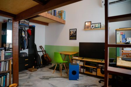 Studio para alugar com 33m², 1 quarto e sem vagaSala/Quarto