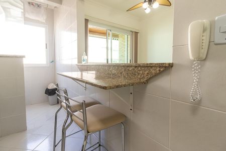 Apartamento para alugar com 67m², 2 quartos e 1 vagaDetalhe da cozinha