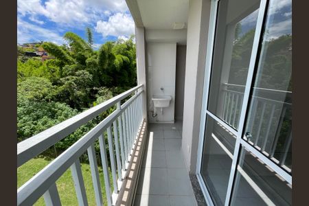 Varanda da Sala de apartamento para alugar com 2 quartos, 45m² em Jardim Pioneira, Cotia