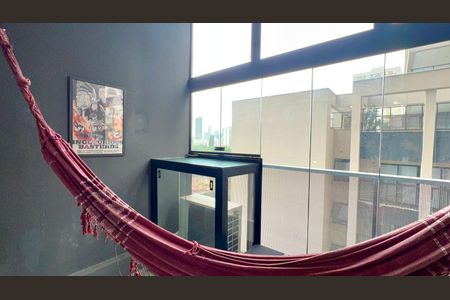 Varanda de kitnet/studio à venda com 1 quarto, 25m² em Pinheiros, São Paulo