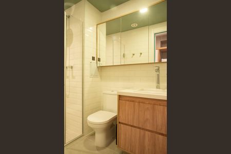 Studio para alugar com 27m², 1 quarto e sem vagaBanheiro