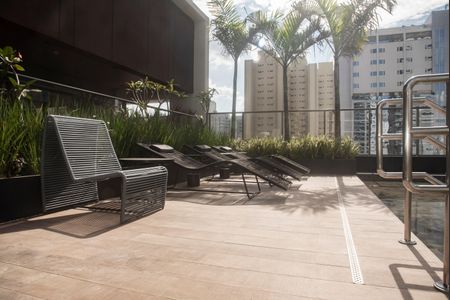 Studio para alugar com 27m², 1 quarto e sem vagaÁrea comum - Piscina