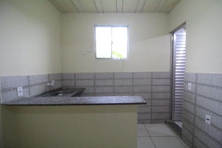 Cozinha de kitnet/studio para alugar com 1 quarto, 28m² em Recreio, Rio de Janeiro