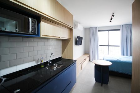 Studio para alugar com 25m², 1 quarto e sem vagaCozinha
