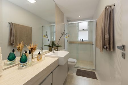 Apartamento para alugar com 82m², 2 quartos e 1 vagaBanheiro 1