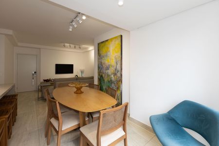 Sala de Jantar de apartamento para alugar com 2 quartos, 82m² em Vila da Serra, Nova Lima