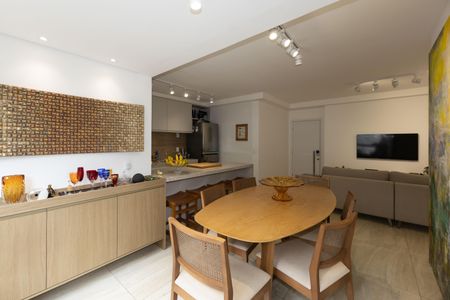 Sala de Jantar de apartamento para alugar com 2 quartos, 82m² em Vila da Serra, Nova Lima
