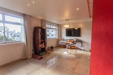 Sala de apartamento para alugar com 2 quartos, 110m² em Santo Antônio, Belo Horizonte