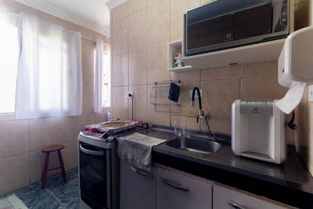 Cozinha de apartamento para alugar com 2 quartos, 45m² em Fazenda da Juta, São Paulo