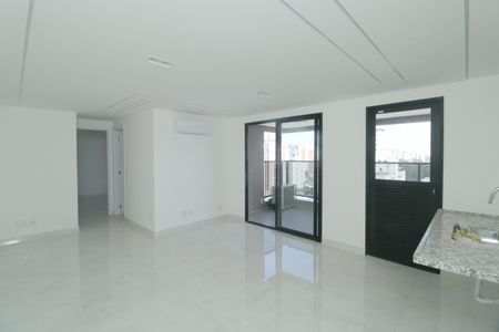 Sala/Cozinha de apartamento à venda com 2 quartos, 58m² em Jardim, Santo André