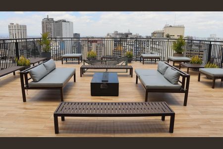 Studio para alugar com 22m², 1 quarto e 1 vagaTerraço