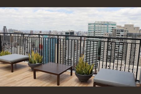 Studio para alugar com 22m², 1 quarto e 1 vagaTerraço