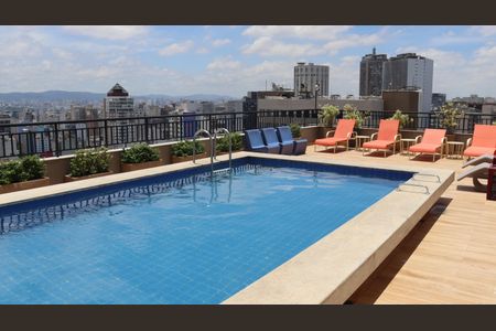 Studio para alugar com 22m², 1 quarto e 1 vagaÁrea da Piscina