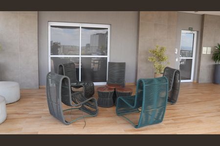 Studio para alugar com 22m², 1 quarto e 1 vagaTerraço