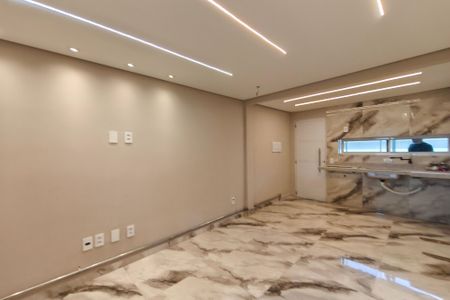 Sala e Cozinha de apartamento à venda com 2 quartos, 48m² em Manoel da Nobrega, Campinas