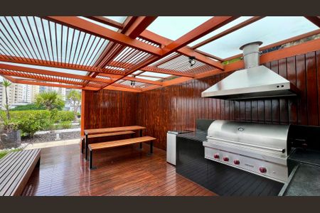 Studio para alugar com 30m², 1 quarto e 1 vagaChurrasqueira