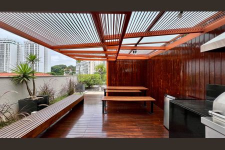 Studio para alugar com 30m², 1 quarto e 1 vagaChurrasqueira