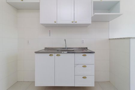 Sala - Cozinha de apartamento à venda com 1 quarto, 28m² em Vila das Belezas, São Paulo