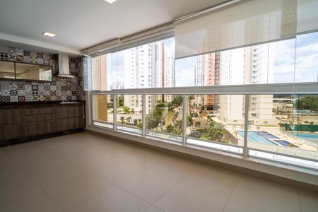 Varanda da Sala  de apartamento para alugar com 3 quartos, 175m² em Parque Campolim, Sorocaba