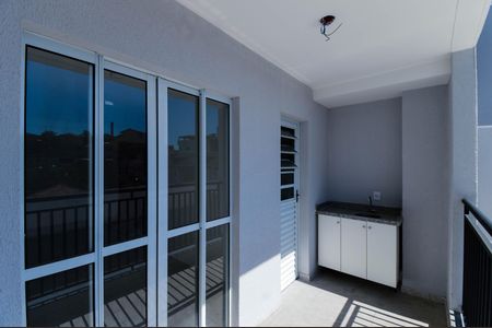 Varanda da Sala de apartamento para alugar com 2 quartos, 55m² em Vila Iris, Guarulhos