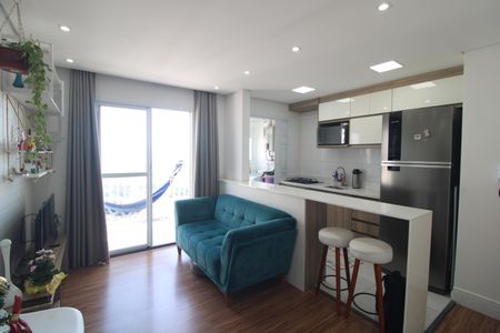 Sala de apartamento à venda com 2 quartos, 49m² em Socorro, São Paulo