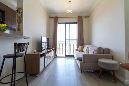 Sala de apartamento para alugar com 2 quartos, 48m² em Vila Paranagua, São Paulo