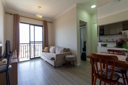 Sala de apartamento para alugar com 2 quartos, 48m² em Vila Paranagua, São Paulo