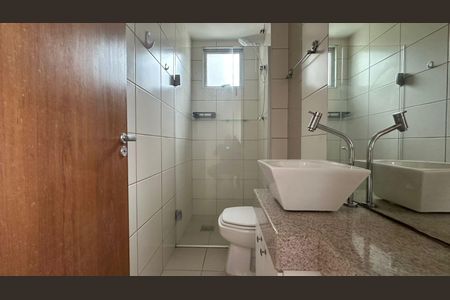 banho de apartamento à venda com 2 quartos, 65m² em Buritis, Belo Horizonte