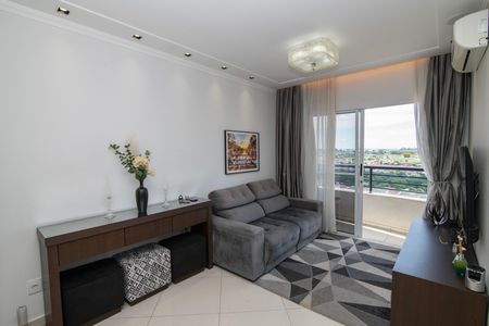 Sala de apartamento para alugar com 3 quartos, 76m² em Jardim Santa Clara do Lago I, Hortolândia