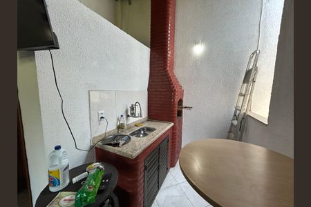 Casa para alugar com 100m², 2 quartos e 1 vagaTerraço churrasqueira