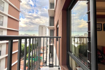 Varanda de apartamento para alugar com 1 quarto, 29m² em Mirandópolis, São Paulo