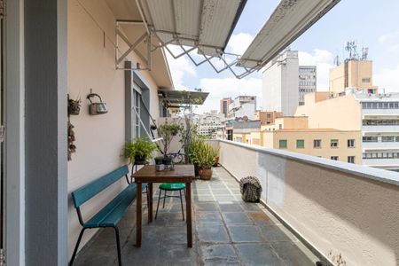 Studio para alugar com 72m², 1 quarto e sem vagaVaranda